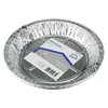 Home Plus Durable Foil 8-1/4 in. W X 8-1/4 in. L Deep Pie Dish Silver , 3PK D21030
